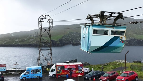 The Dursey Island cable car was closed last March (Image: RollingNews)