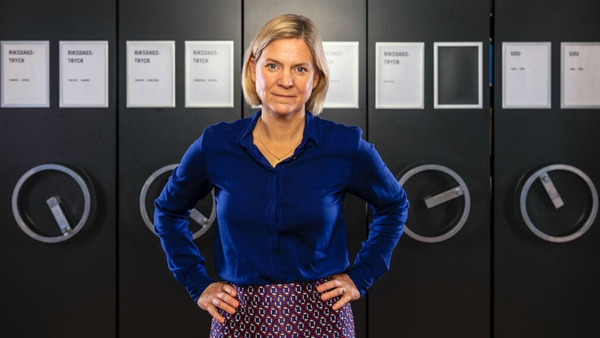Magdalena Andersson describes herself as a 'nice, hard-working woman' who likes to be in charge