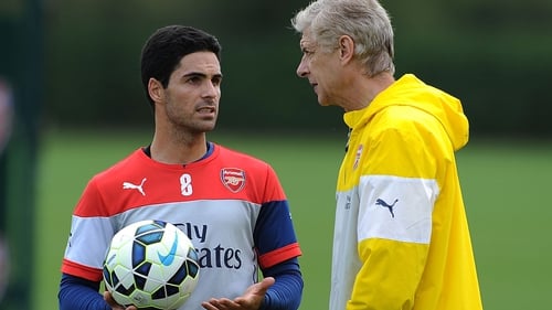 Mikel Arteta said it would be a 'great help' to have Arsene Wenger back involved