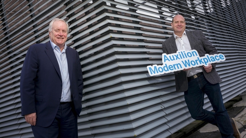 Philip Maguire, CEO of Auxilion, and Donal Sullivan, CTO at Auxilion