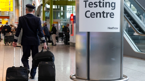 No Covid-19 test or quarantine is required if travelling within the Common Travel Area (file image)