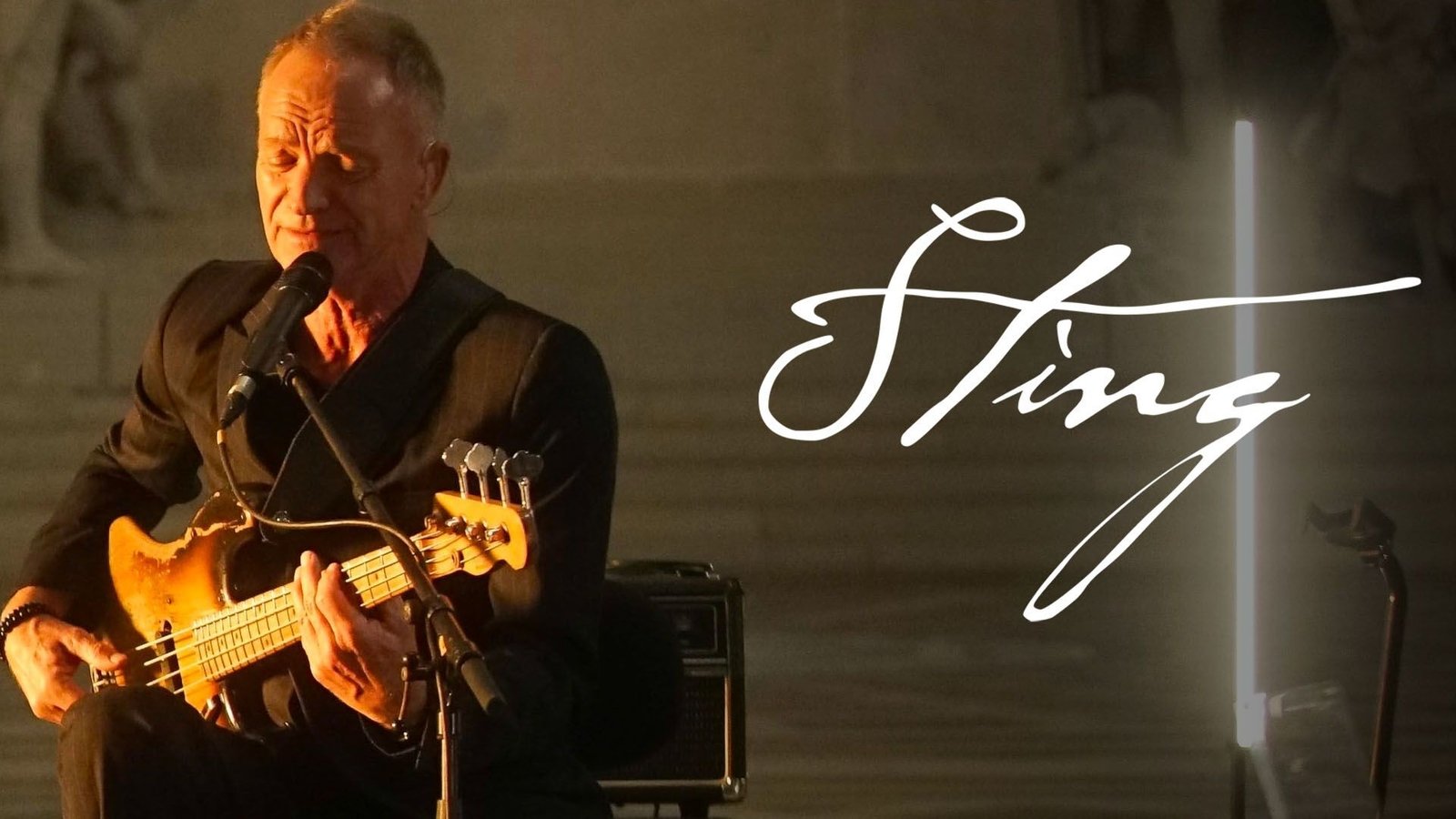 Watch Sting live at the Pantheon in Paris