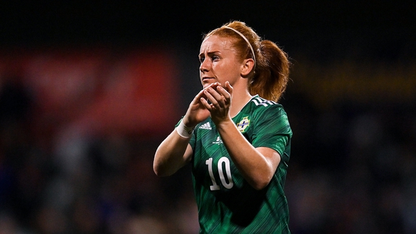 It was a big night for Northern Ireland player Rachel Furness