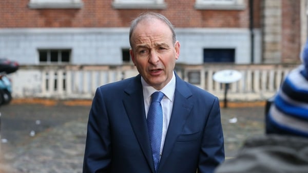 Taoiseach Micheál Martin is also expected to update Cabinet on the Shared Island initiative (Pic:RollingNews.ie)