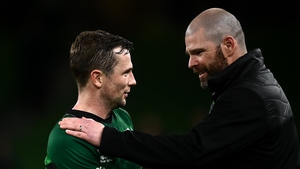 Connacht senior coach Pete Wilkins (right) has been credited with their expansive attack this season