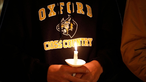 A vigil was held for the victims of the Oxford High School shooting at Lake Pointe Community Church