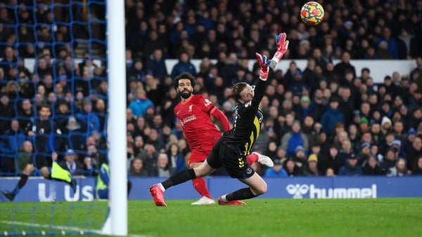 Mo Salah scores Liverpool's second