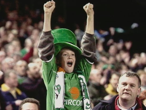 Fans Celebrate (2001) Photo by Dan Linehan