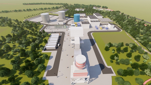 The power station could power half a million homes and businesses