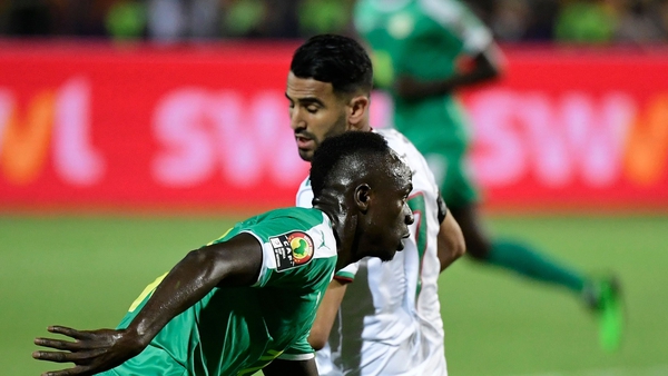 Senegal's Sadio Mane and Algeria's Riyad Mahrez met in the 2019 ACN final