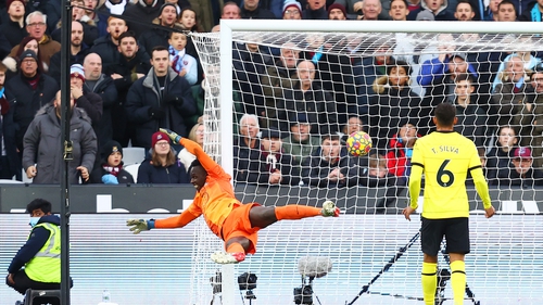 Chelsea goalkeeper Edouard Mendy was caught out for West Ham's winner