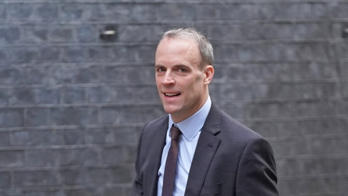 Dominic Raab's comments have been seen as increasing pressure on Boris Johnson