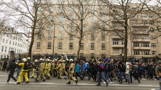 Clashes Erupt At Brussels Protest Against Covid Rules