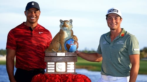 Victor Hovland powered to victory in the Bahamas