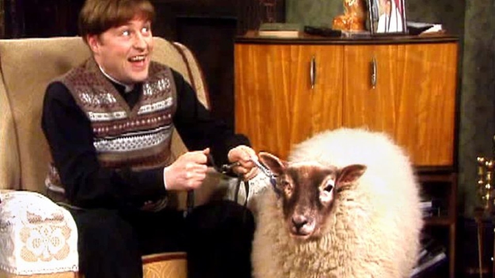 Watch Father Ted S03E02 - Chirpy Burpy Cheap Sheep | RTÉ Player