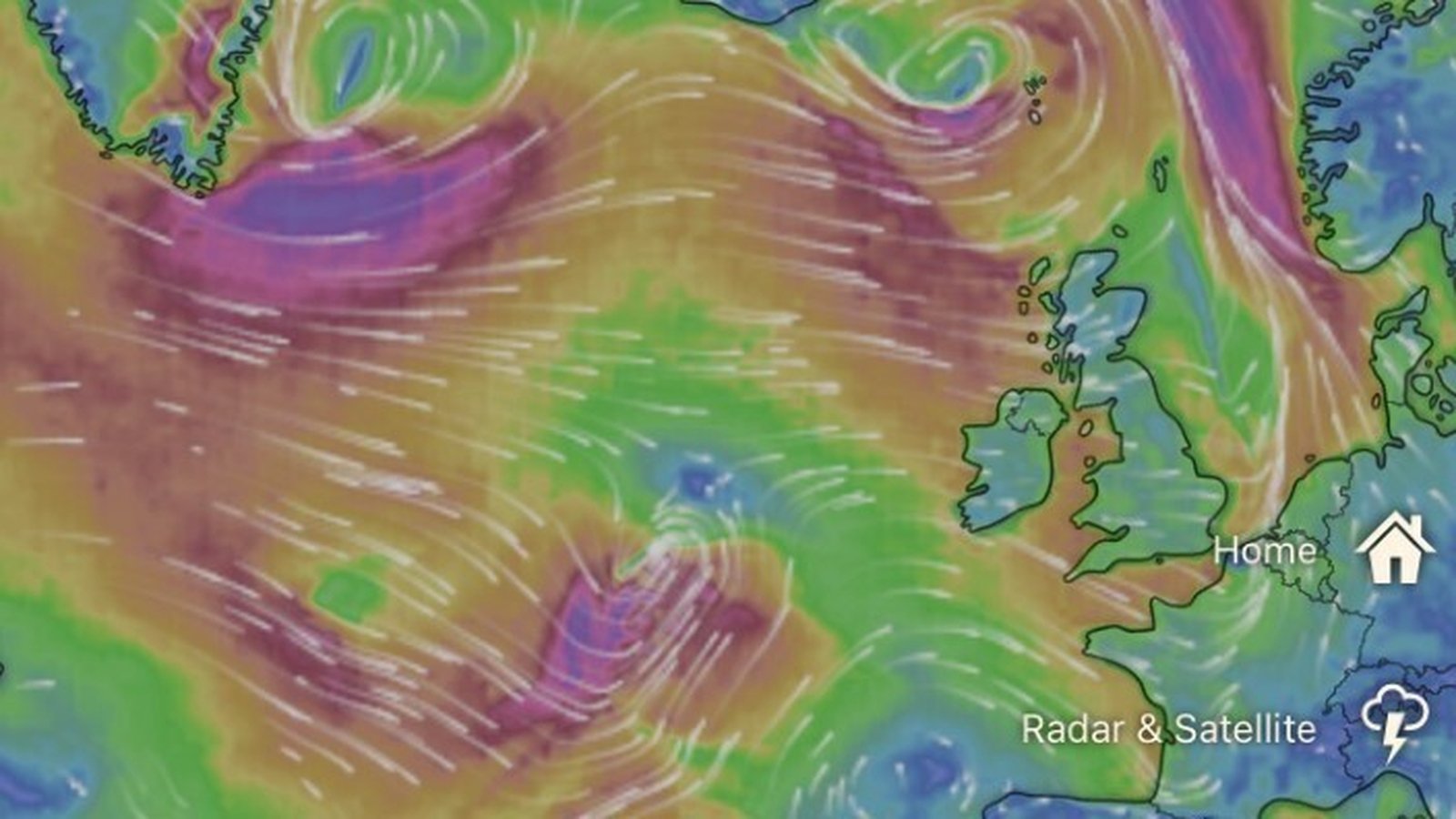 Track Storm Barra as it approaches Ireland