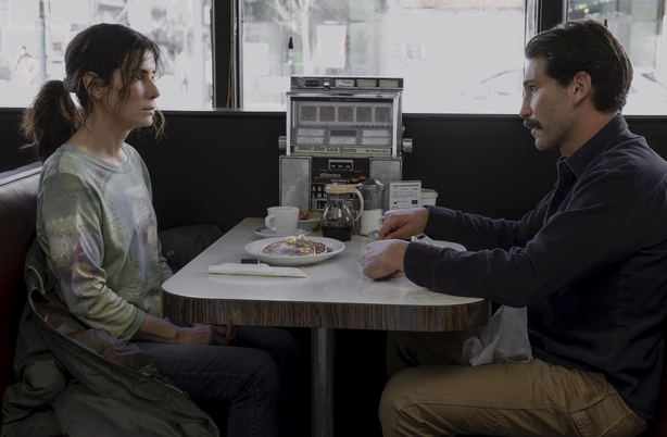 Sandra Bullock as Ruth Slater and Jon Bernthal as Blake in The Unforgivable