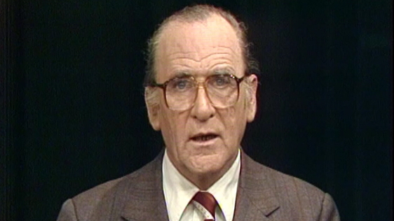Charles Mitchel, RTÉ Television's first newsreader