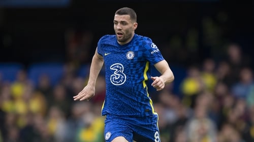 Mateo Kovacic of Chelsea has tested positive for Covid-19
