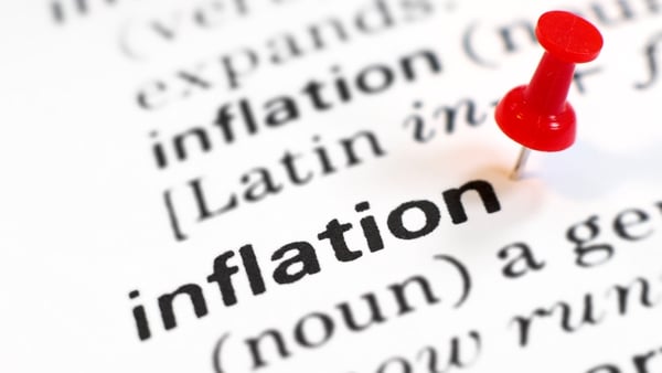Eurostat said inflation in the euro zone rose to 4.9% in November
