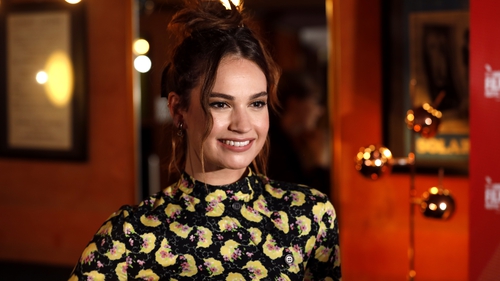 Lily James - Will star as Beauty Photo: Press Association