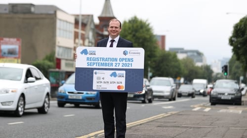 Gordon Lyons pictured at the announcement of the scheme in September