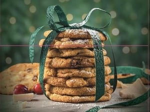 Kerrygold White Chocolate & Cranberry Cookies