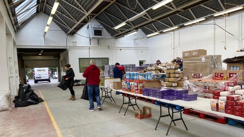 More than €200,000 worth of food has been ordered for the hampers