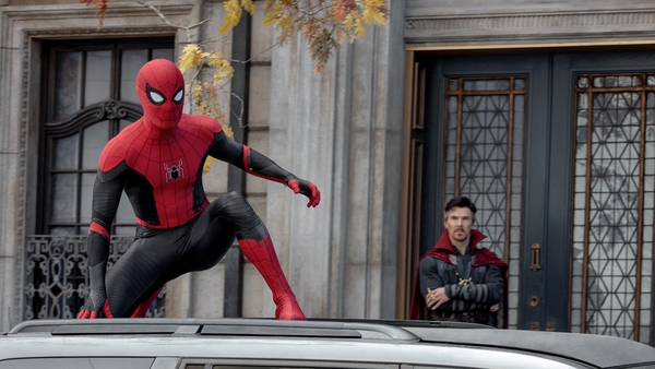The release of 'Spider-Man: No Way Home' boosted box office sales at the Cineworld chain