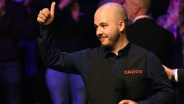 Luca Brecel didn't let last week's disappointment stop him in Wales