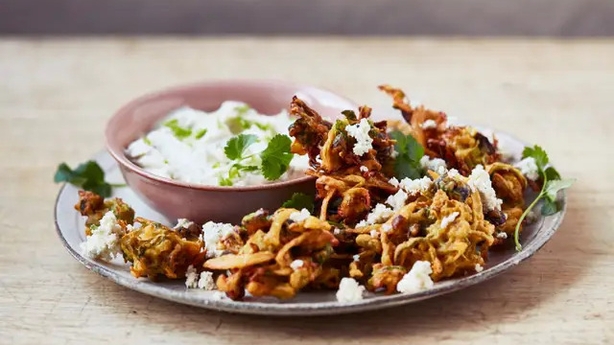 Kenny Tutt's sprout pakora (Debby Lewis-Harrison/PA)