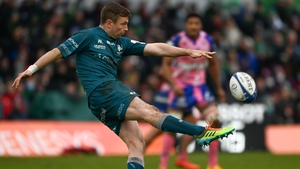 Carty scored three of his four conversion attempts against Stade Francais