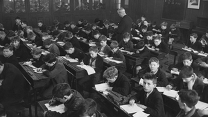 'Many schools had to close to limit the spread of the disease.' Photo: Hulton-Deutsch Collection/Corbis via Getty Images