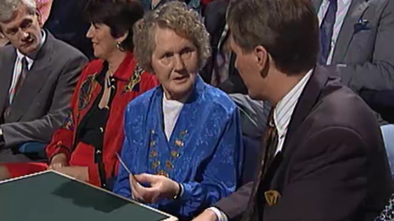 Lizzie Curtin and Pat Kenny, 1992