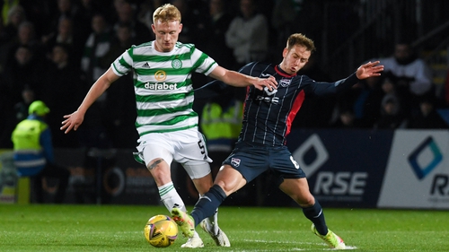 Liam Scales made the opener on his first league start for the Bhoys