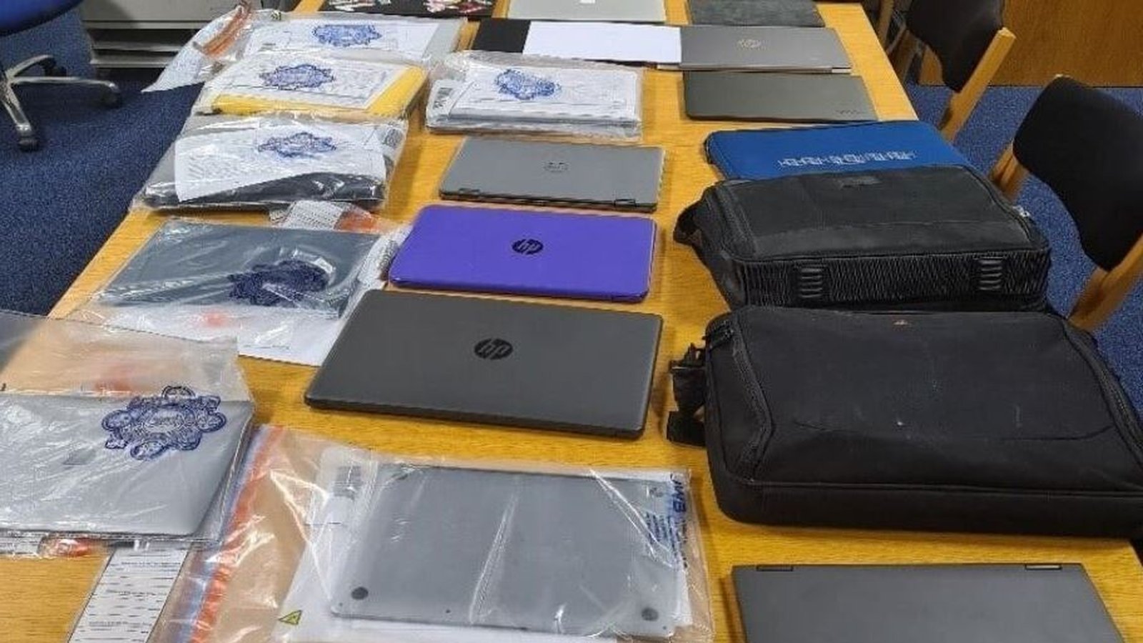 Gardaí seize stolen laptops worth €30k in Dublin search
