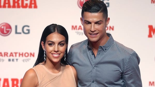 Cristiano Ronaldo and Georgina Rodriguez announced in October that they are expecting twins
Photo: EPA