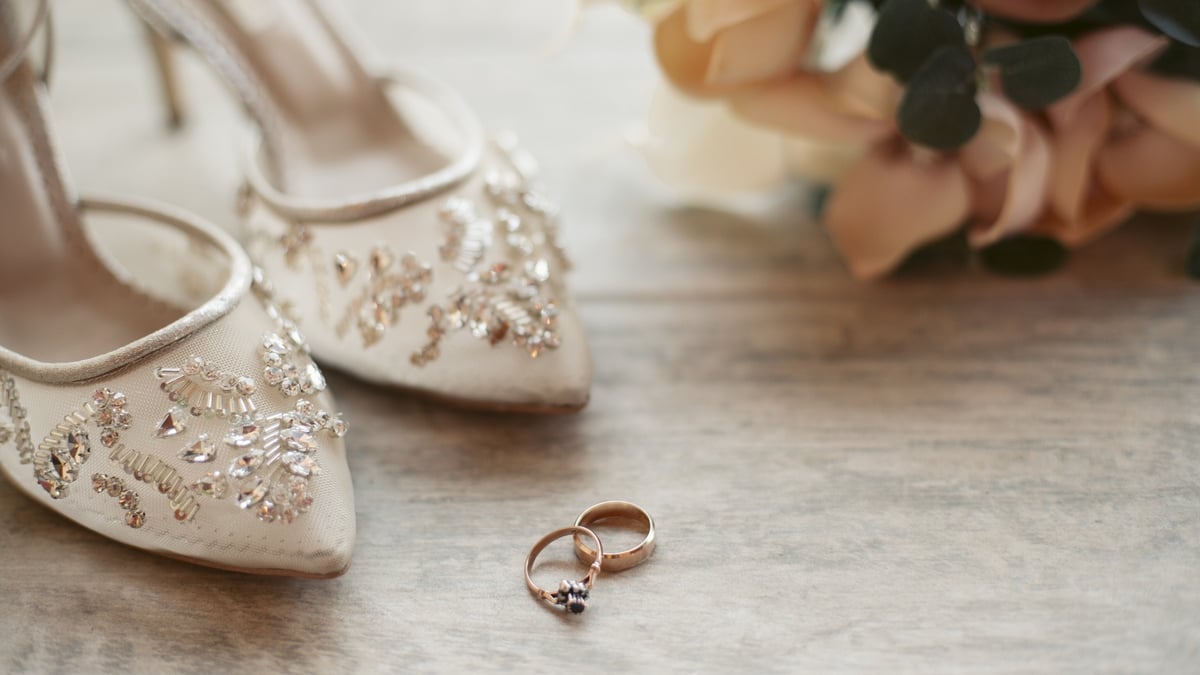 Sustainable sale wedding shoes