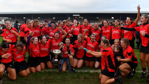 Oulart The Ballagh players celebrate