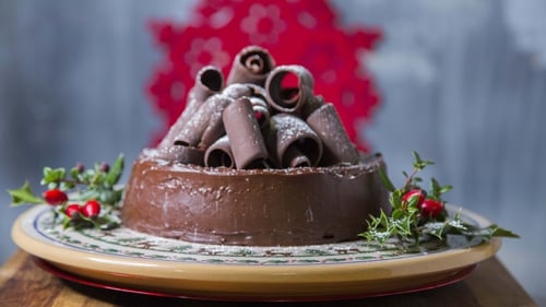Rachel's fudgy chocolate mousse cake: Today