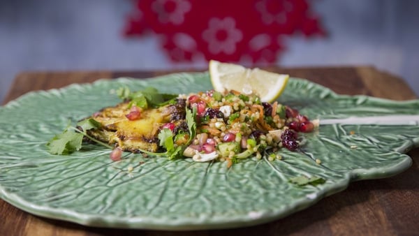 Rachel's cauliflower steaks with ginger: Today