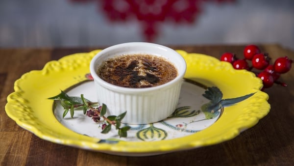 Rachel's chocolate crème brûlée: Today