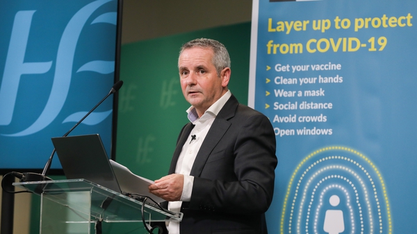 The HSE's Paul Reid described engagement with the department as 'very much collaborative' (File image: Rolling News)