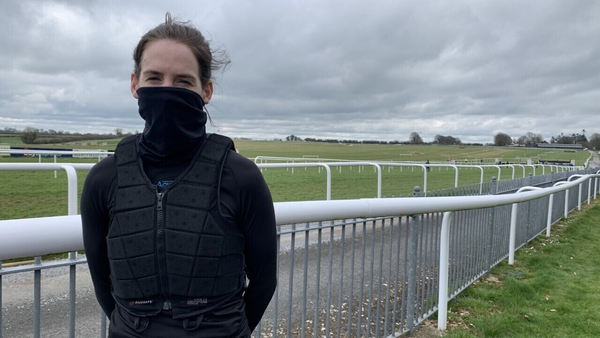 Rachael Blackmore in Thurles the day after being crowned leading jockey at the Cheltenham Festival
