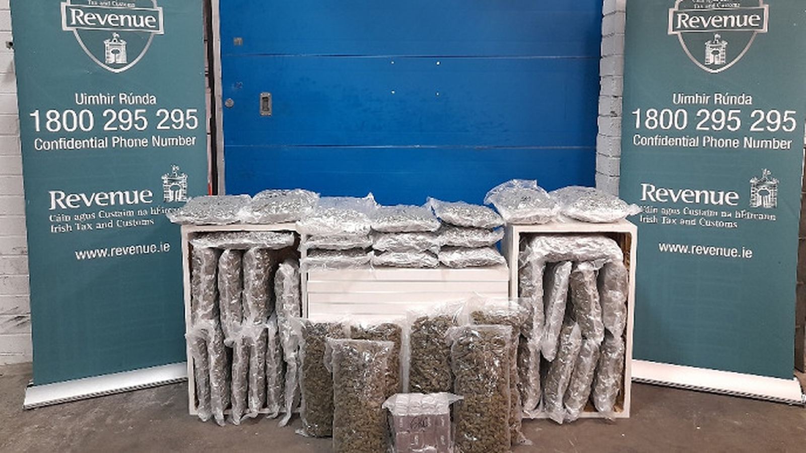 Drugs found in furniture consignment at Dublin Port