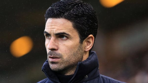 Mikel Arteta is isolating after testing positive for Covid-19