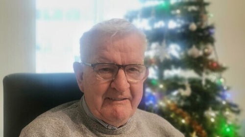 Joe Kelly, 81-year-old Covid survivor, celebrated Christmas at home in Offaly