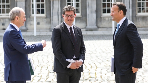 The coalition party leaders are meeting to discuss the Covid-19 situation (File pic: RollingNews.ie)