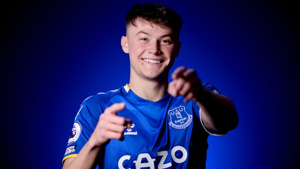 Nathan Patterson is an Everton player