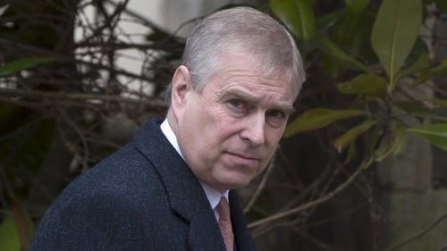 Prince Andrew, son of Queen Elizabeth II, has stepped back from royal duties (file pic)